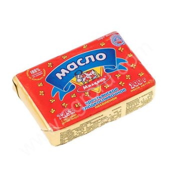 масло сладко-сливочное несоленое Крестьянское