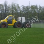 Внесение КАС пневмоходами Агрокомплекс Роса