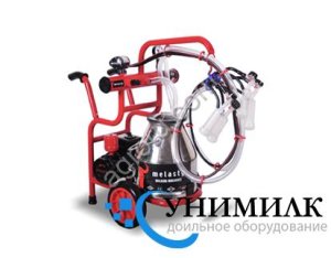 Индивидуальные доильные установки для коз от завода Унимилк на 35 и 50 голов.