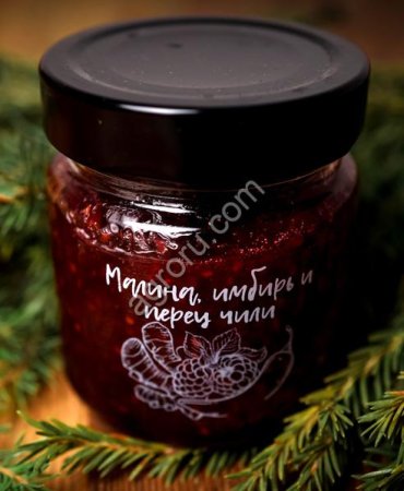 Джем - малина, имбирь и перец чили / ДАРЫ-ЮГРЫ-ХМАО / 200 гр