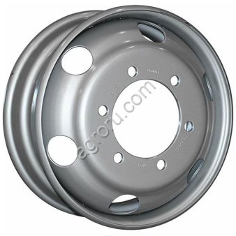 6.00*17 ET123 6*222.25 D164 Accuride Хундай серебристый КД  (402-3101012-01), (арт.: 402-3101012-01)