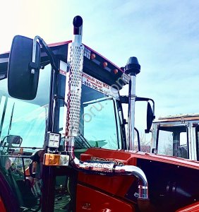 Глушитель МТЗ нержавеющая сталь