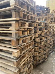 Поддоны деревянные 1200х800 3 сорт Б/У