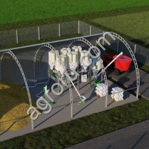 Умный комбикормовый завод «Доза-1-4 Оптимум» (рассыпной комбикорм)