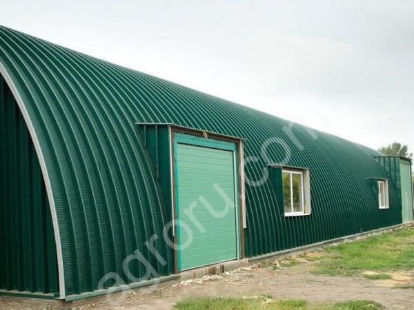 Строительство арочных ангаров