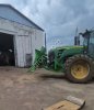 Буртовщик (отвал) для силоса на John Deere