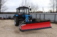 Отвал коммунальный двухсторонний на мтз Т40 юмз