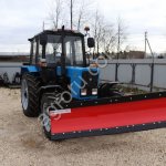 Отвал коммунальный двухсторонний на мтз Т40 юмз