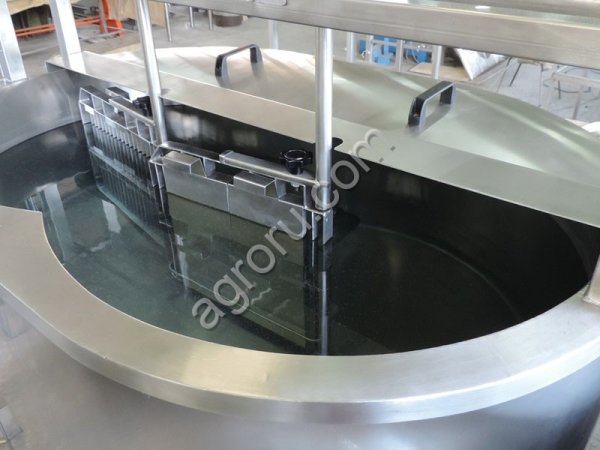 Ванна сыродельная двойная О в виде-восьмёрки