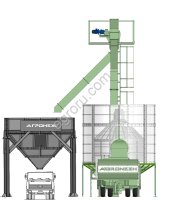 Бункер накопитель для зерна проездной V34 м3