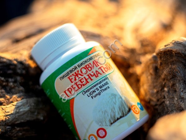 Гриб Ежовик Гребенчатый 30 кап ПК,