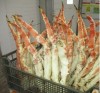 Red King Crab Single Legs Claws, cooked and frozen/Краб Камчатский, разрезанные ноги и клешни, варено-мороженый