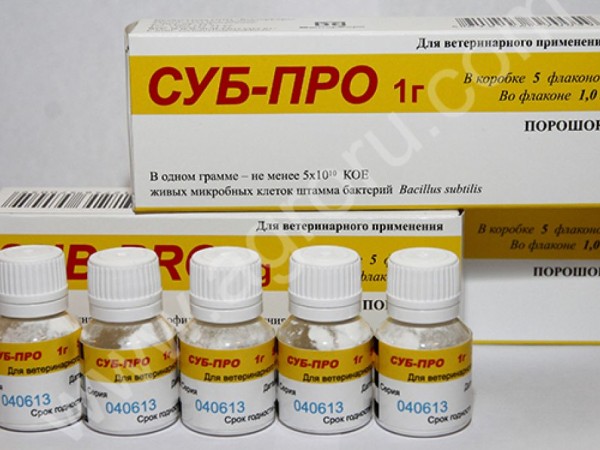 Пробиотик для животных СУБ-ПРО (1г.x 5шт)