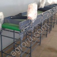 Ленточный конвейер для овощей и картофеля. Горизонтальный ленточный транспортер