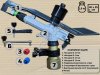 Спринклер для полива ATOM 28