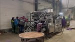 Фасовочный комплекс для овощей ВС-10 Весовая станция + упаковщик в сетку. 12 тонн в час, высокая точность
