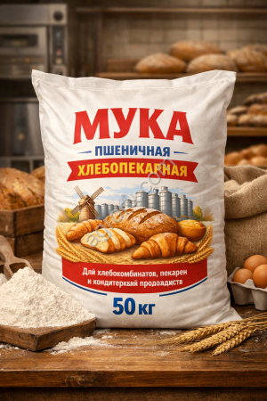 Мука пшеничная хлебопекарная,в/с, 1с, ржаная, отруби пшеничные