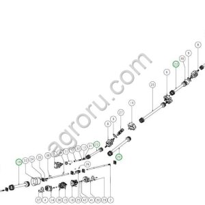 Коробка передач H.B3.35.HAS.50 для AVR Spirit 8200