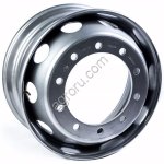 Диск колесный 9.00*22.5 ET162 10*335 D281 16мм ЧКПЗ серебристый  с вент., (арт.: 167.521.3101012-91)