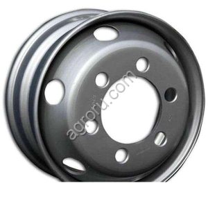 Диск колесный 6.00*17.5 ET127 6*222.25 D164 (уп) SRW ISUZU, Хундай 78 серебристый КД под футорку с вент., (арт.: 3176050)