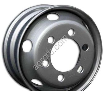 Диск колесный 6.00*17.5 ET127 6*222.25 D164 (уп) SRW ISUZU, Хундай 78 серебристый КД под футорку с вент., (арт.: 3176050)