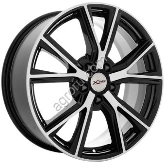 ДЛ 5*108 18*7.5 D54.1 ET38 Xtrike X122 BK/FP, (арт.: 82571)