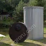 Резервуар разборный, вертикальный в защитном пенале (РРВ-2,15). Объем 2,15 м3.