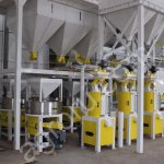 Линия для переработки чечевицы