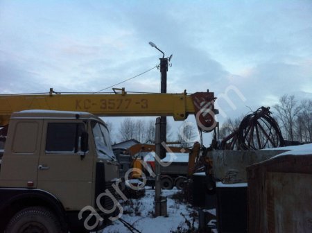 Автокран кс 3577-3 на базе маз 53371