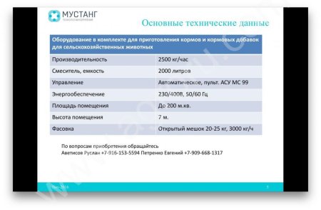 Линия для производства кормов BigDutchman